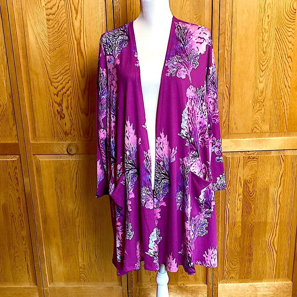 NWT LulaRoe Caroline Cardigan - xl